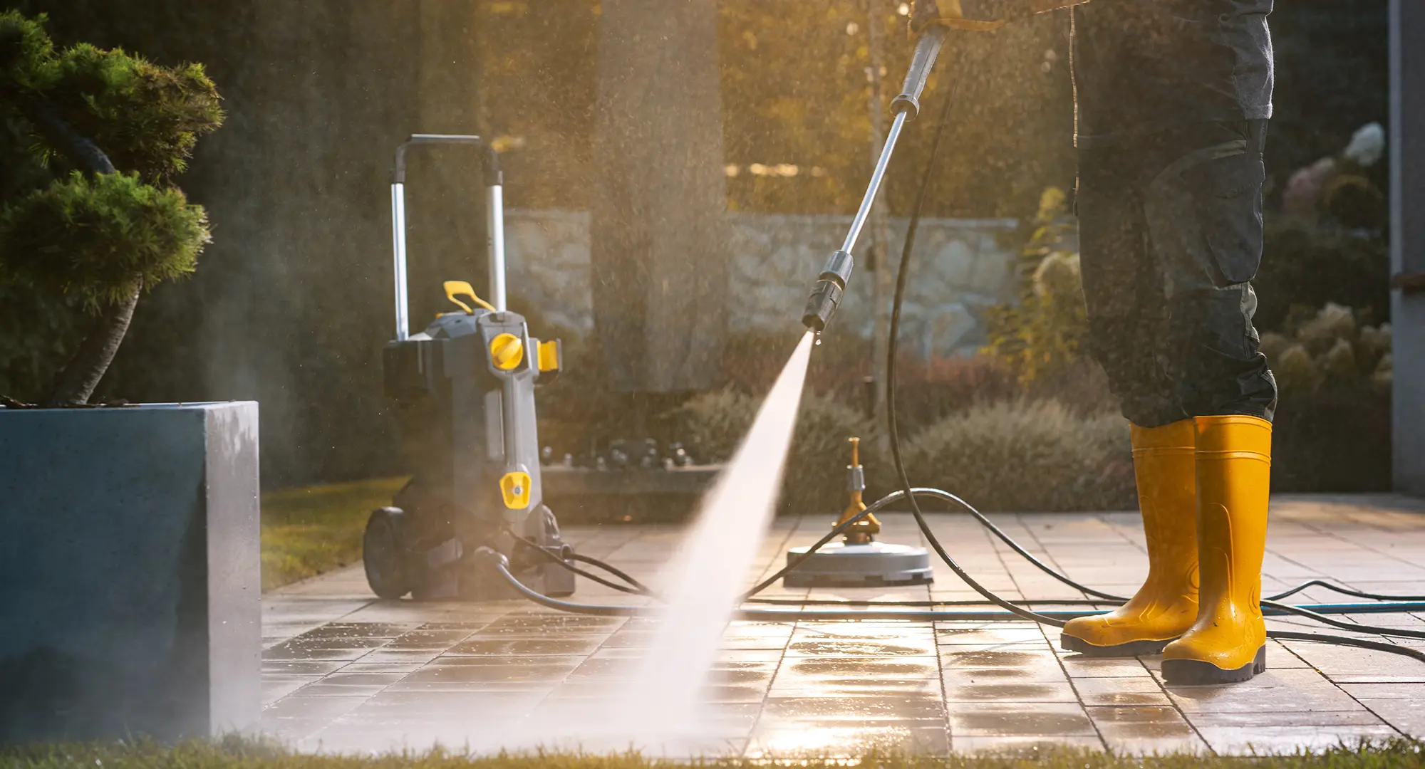 power washing service